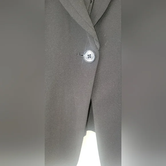 WHBM Black Tailored One Button Size 10 Blazer - Picture 5 of 5